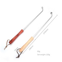 BBQ personnalisé marque fer métal viande Barbecue Steak griller noms presse outil interchangeable lettres bois pour usage domestique cuisine