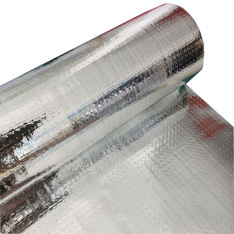Materiali isolanti dello strato isolante del tessuto dell'isolamento del foglio di alluminio del Pe per costruzione