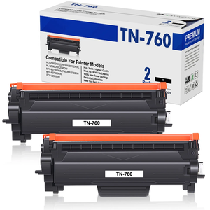 Cartucho de Tóner TN760 para <span class=keywords><strong>Brother</strong></span> MFC-<span class=keywords><strong>L2710DW</strong></span> L2390DW MFC-L2717DW DCP-L2550DW - Product Image 1