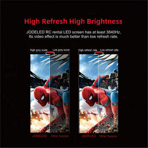 Pantalla de alto brillo y resolución, a todo Color pared de vídeo, decoración de placa Led, pared P3.91, pantalla Led de alquiler para interiores y exteriores - Product Image 6