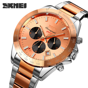 SKMEI-Reloj de pulsera de acero inoxidable 9259 para hombre, cronógrafo <span class=keywords><strong>Original</strong></span> de marca de lujo - Product Image 2