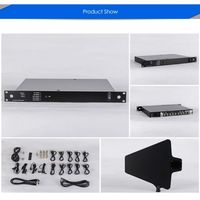UA845UWB Antenne directionnelle UHF Système de distribution d'énergie 500-950MHz 6dB Gain 50 Amplificateur d'impédance Signaux RF Booster Rack