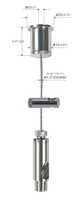 Clip de suspension réglable pour câble en cuivre pour luminaires de plafond - Finition nickel/chrome/noir, tailles personnalisables, marque Changyi