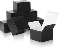 Boîte d'emballage noire personnalisée pour l'emballage de lunettes de soleil, l'emballage de savon artisanal, l'emballage de parfum et l'emballage alimentaire