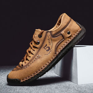 Nuove scarpe Casual da uomo in pelle da esterno comode di alta qualità alla moda Soft Homme - Product Image 1