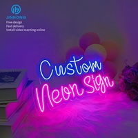 Enseigne lumineuse néon personnalisée en acrylique UV, lettres lumineuses, décoration artistique électronique, enseigne publicitaire murale suspendue, enseigne de restaurant ouvert