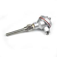 BRIGHT Pt100 Capteur de température Capteur Rtd Thermocouple Fil nu Assemblage blindé Tête de thermocouple