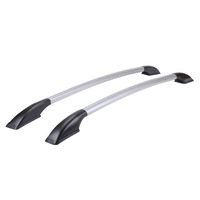 Nouveau produit : Barre de toit latérale en alliage d'aluminium, montage sans perçage, ajustement universel, accessoires de modification automobile pour véhicules SUV