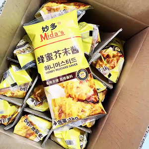 Sauce <span class=keywords><strong>au</strong></span> <span class=keywords><strong>miel</strong></span> et <span class=keywords><strong>au</strong></span> vinaigre Miaoduo 1 kg/sac, une sauce polyvalente pour le poulet frit coréen, les salades et les sandwichs. - Product Image 3