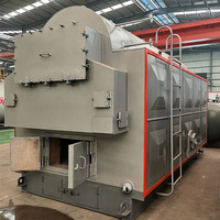 Ketel Uap Biomassa Industri DZH Horizontal Berbahan Bakar Pelet Kayu Kontrol Otomatis Generator Efisiensi Tinggi