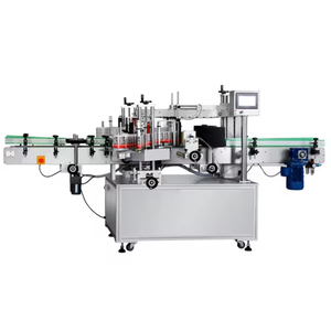 Applicateur automatique d'étiquettes plates double face pour bouteilles carrées, machine d'étiquetage avant et arrière - Product Image 6