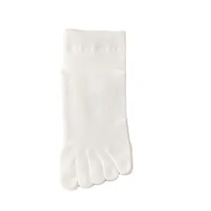 FIve-finger Socks Women's Combed Cotton Summer Mesh Breathable Toe Socks Custom Sports Moisture Absorption Day Mid-tube Socks