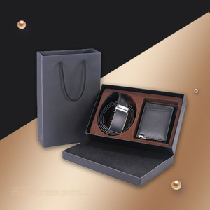 Set regalo promozionale per uomo aziendale in pelle personalizzata 2 pezzi per set regalo fidanzato <span class=keywords><strong>marito</strong></span> d'affari - Product Image 6