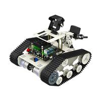 Coche Robótico con Orugas Transbot SE con Control de Múltiples Vehículos ROS e Identidad Visual por IA, Adopta la Programación en Python para Raspberry Pi 5