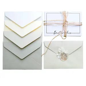 İş düğün davetiyesi mektubu tebrik kartı zarflar için özel kağıt zarf kartpostallar zarf