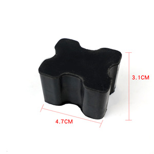 Front Coil Spring <b>Damping</b> Rubber 4Pc Set Black For Replace Repair Auto Shock <b>Absorber</b> Springs - Product Image 2