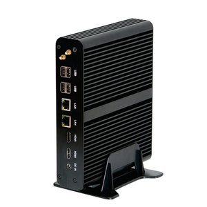 Không quạt Mini PC Core I7 4500U Dual Lan HD <span class=keywords><strong>RAID</strong></span> 4X USB3.0 4x USB2.0 quang HTPC Máy tính để bàn chơi game máy tính Wifi EU - Product Image 4