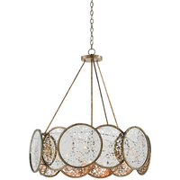 Lampe suspendue en bois et laiton américaine pour îlot de cuisine, lustre moderne en cage LED, entrée