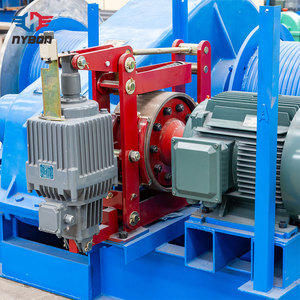 Treuil industriel électrique à câble de 60 tonnes à grande vitesse, personnalisé JK, avec <span class=keywords><strong>guide</strong></span> pour le tirage de câbles - Product Image 2