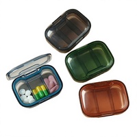 Mini distributeur de pilules Party Dots, organiseur de médicaments, boîte à pilules, conteneur en plastique pour le sport et les jeux, portable