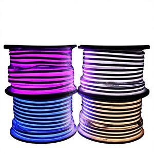 Bande lumineuse LED néon flexible monocouleur haute tension 50M, indice <span class=keywords><strong>de</strong></span> protection IP68, pour décoration paysagère avec revêtement en silicone 220V - Product Image 1