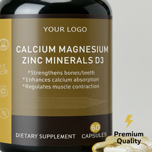 OEM/ODM Calcium Magnesium Zink D3 <span class=keywords><strong>Capsules</strong></span> - Aangepaste Private Label Supplement voor Volwassenen voor de Gezonde Botten, 60 <span class=keywords><strong>Capsules</strong></span>, 2 <span class=keywords><strong>Capsules</strong></span> per Portie - Product Image 4