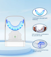 Kit de blanchiment des dents sans fil LED rechargeable Lunata M08, étanche IPX7, avec gel blanchissant pour usage domestique