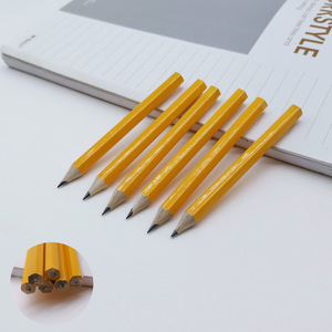 ดินสอไม้มาตรฐาน รูปทรงหกเหลี่ยม สีเหลือง ขนาด 8.8x0.8 ซม. สำหรับใช้ในสำนักงานและโรงเรียน - Product Image 1