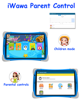 Tablette Android 12 pour étudiants, puce A133 et tablette éducative 10 pouces avec 2 Go de mémoire, processeur Allwinner pour enfants