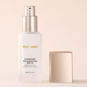 Color Change <b>Foundation</b> SPF15 Full Coverage Liquid Changing <b>Foundation</b> Luxury <b>Foundation</b> Private Label - Product Image 3