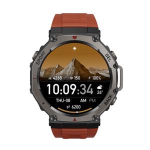 Jam Tangan Pintar Outdoor Tangguh Berbahan Logam untuk Pria, Tahan Air, Anti Debu, Tahan Jatuh, dan Anti Gores, Kompatibel dengan IOS dan Android - Product Image 1