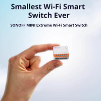 Sonoff MiniR4M Mini Extreme Wireless Smart Switch Circuit Breaker Material Kompatibel dengan Modul Kontrol Jarak Jauh Rumah Pintar Via