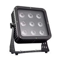 Projecteur LED RGB en aluminium et fer pour façade de jardin, éclairage de bâtiment, prix usine