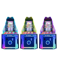 Machine de jeu de basket-ball d'arcade à pièces d'intérieur commerciale équipement de divertissement de ville vidéo pour enfants