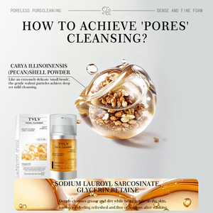 TVLV Mini Bubble Walnut Scrub Lavado <span class=keywords><strong>DE</strong></span> CARA Espuma instantánea <span class=keywords><strong>Limpieza</strong></span> potente Control <span class=keywords><strong>de</strong></span> aceite Hidratante <span class=keywords><strong>de</strong></span> <span class=keywords><strong>limpieza</strong></span> profunda Todo Tipo <span class=keywords><strong>de</strong></span> Piel - Product Image 4