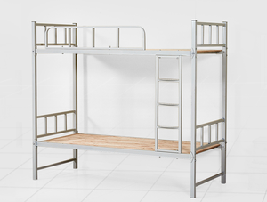 Lits superposés modernes en métal <span class=keywords><strong>pour</strong></span> adultes, utilisation efficace <span class=keywords><strong>pour</strong></span> les appartements <span class=keywords><strong>étudiant</strong></span>s, la location et les chambres dans les écoles et les hôpitaux, mobilier scolaire - Product Image 2