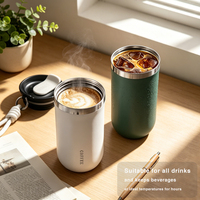 Mug Kopi Terisolasi Bebas BPA, Tahan Panas dan Dingin, Gaya Baru 2023, ODM, 480ml 350ml