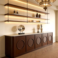 Buffet de salle à manger en bois sur mesure avec correspondance de couleurs, selon vos spécifications de conception, projet OEM de meuble moderne pour les détaillants de meubles