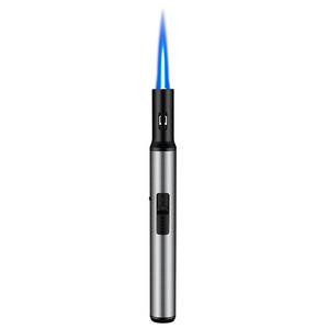 Pistolet à flamme directe au butane, coupe-vent, portable, pour camping en extérieur - Product Image 2