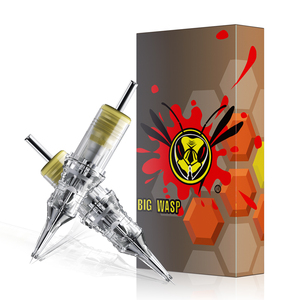 BIGWASP 20 unids/caja RL RS M1 <span class=keywords><strong>RM</strong></span> Long Taper calidad nueva aguja de cartucho de tatuaje transparente <span class=keywords><strong>para</strong></span> arte corporal - Product Image 1