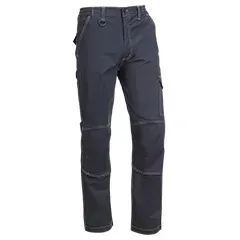 Pantaloni da lavoro - 141 XS Flex - Colore: Blu navy - Pantaloni multitasche con elastico in vita. Due tasche - Product Image 2