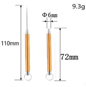 Multi-funzione portatile Push-Pull molla in lega di titanio stuzzicadenti per campeggio portatile all'aperto pickic Push-Pull frutta Pick - Product Image 6