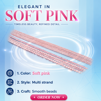 Madagascar Rose Quartz lâche perle collier Bracelet coupe dure 2/3/4MM Simple Style folklorique cristal naturel fabrication de bijoux