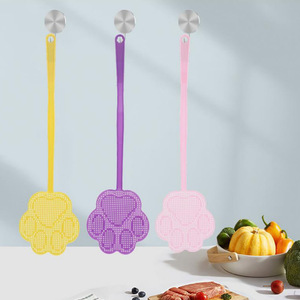 Matamoscas Creativo con Diseño de Garra de Gato, Mango Largo, Manual, de Plástico, para Uso Diario en el Hogar - Product Image 3