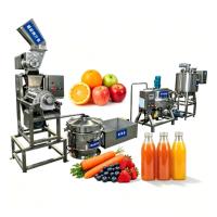 Machine voor het maken van fruitpulp-sapconcentraat, productielijn voor de verwerking van mango- en ananasdranken