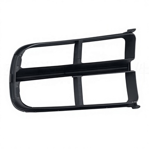 Cadre et cache de phare antibrouillard style sport noir pour Skoda <span class=keywords><strong>Fabia</strong></span> <span class=keywords><strong>MK2</strong></span> 2007-2010, garniture de grille inférieure de pare-chocs avant - Product Image 3