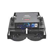 Projecteur LED DMX512 à 4 yeux, lumière blanche chaude et froide, lampe de scène pour club, bar, mariage, événement, discothèque, fête