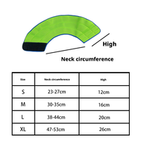 Collier de récupération pour chien et chat, réglable, respirant, doux, personnalisé, à motif uni, vente en gros