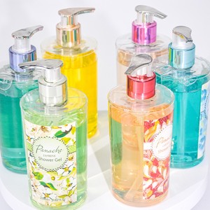<span class=keywords><strong>Panache</strong></span> thơm Gel tắm | tùy chỉnh OEM/ODM, hương hoa tự nhiên (hoa oải hương, vani) | 250ml thanh lịch bơm chai cơ thể rửa - Product Image 2