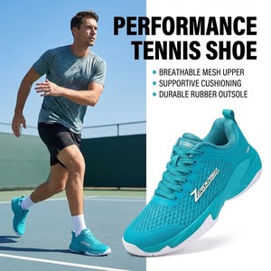 <span class=keywords><strong>Scarpe</strong></span> Professionali da Uomo <span class=keywords><strong>per</strong></span> Padel, Pickleball, Badminton e <span class=keywords><strong>Pallavolo</strong></span>, Sportive <span class=keywords><strong>per</strong></span> Primavera/Estate, Traspiranti con Fodera in Rete e Suola in EVA - Product Image 1